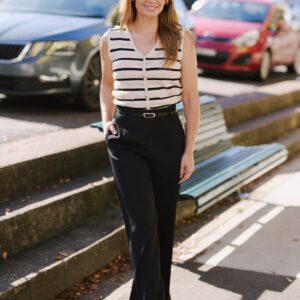 POSH STRIPE VEST
