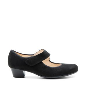 Calico 2 Black Suede